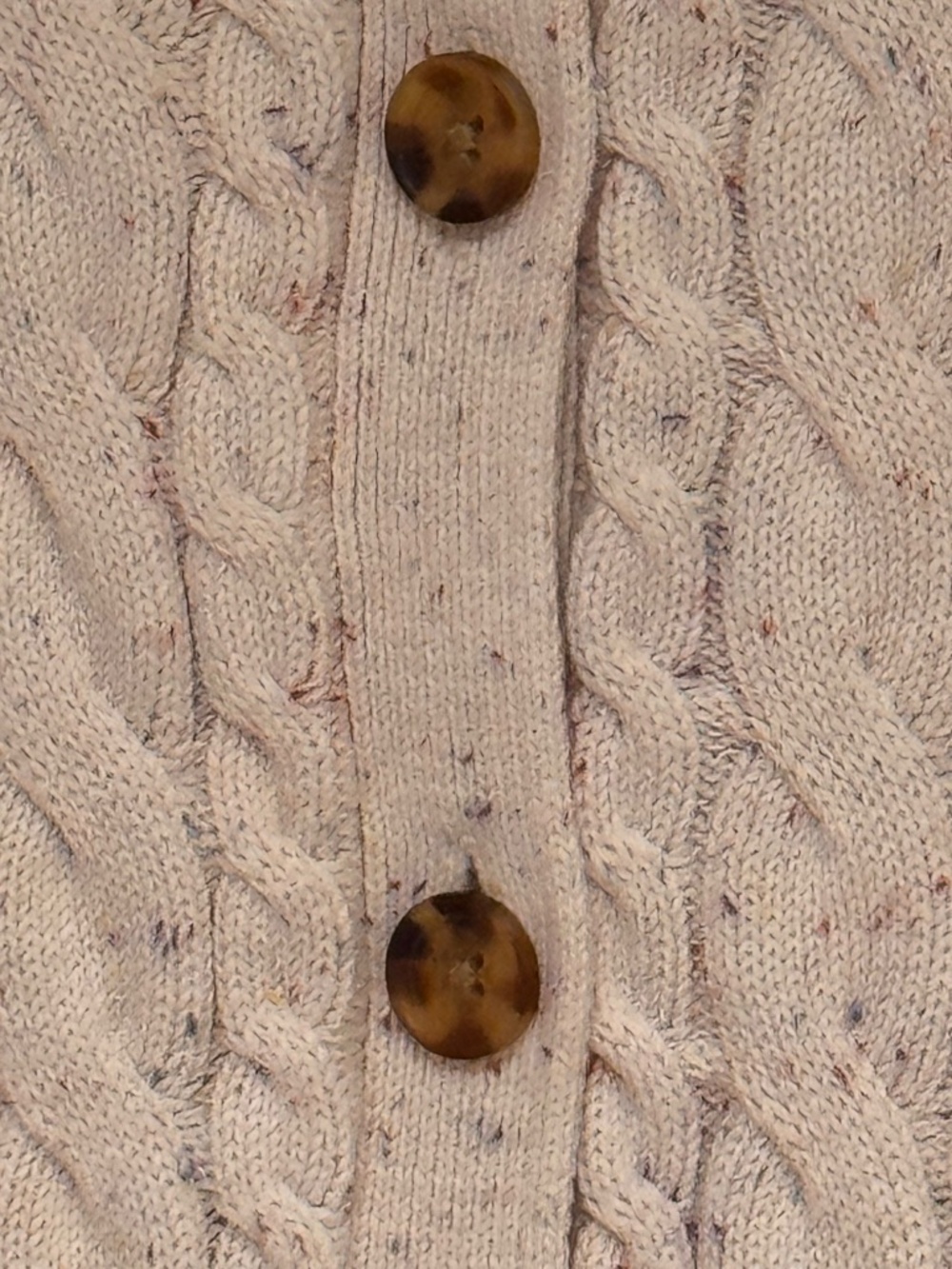 Lands End Women's Cable Knit Cotton Sweater - Plus Size - 3X - Picture 2 of 7